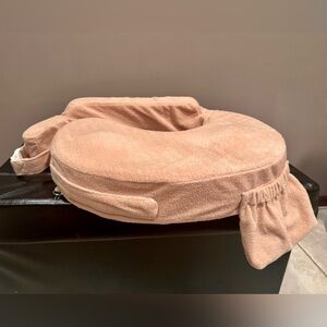 My Brest Friend Nursing Pillow - Deluxe - Soft Dusty Rose/Coral